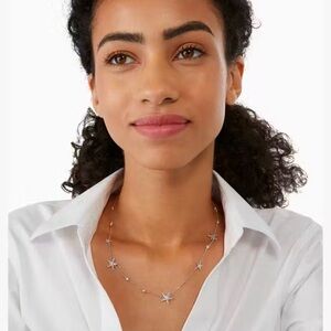 EXCELLENT CONDITION, KATE SPADE SCATTER STAR SILVER NECKLACE